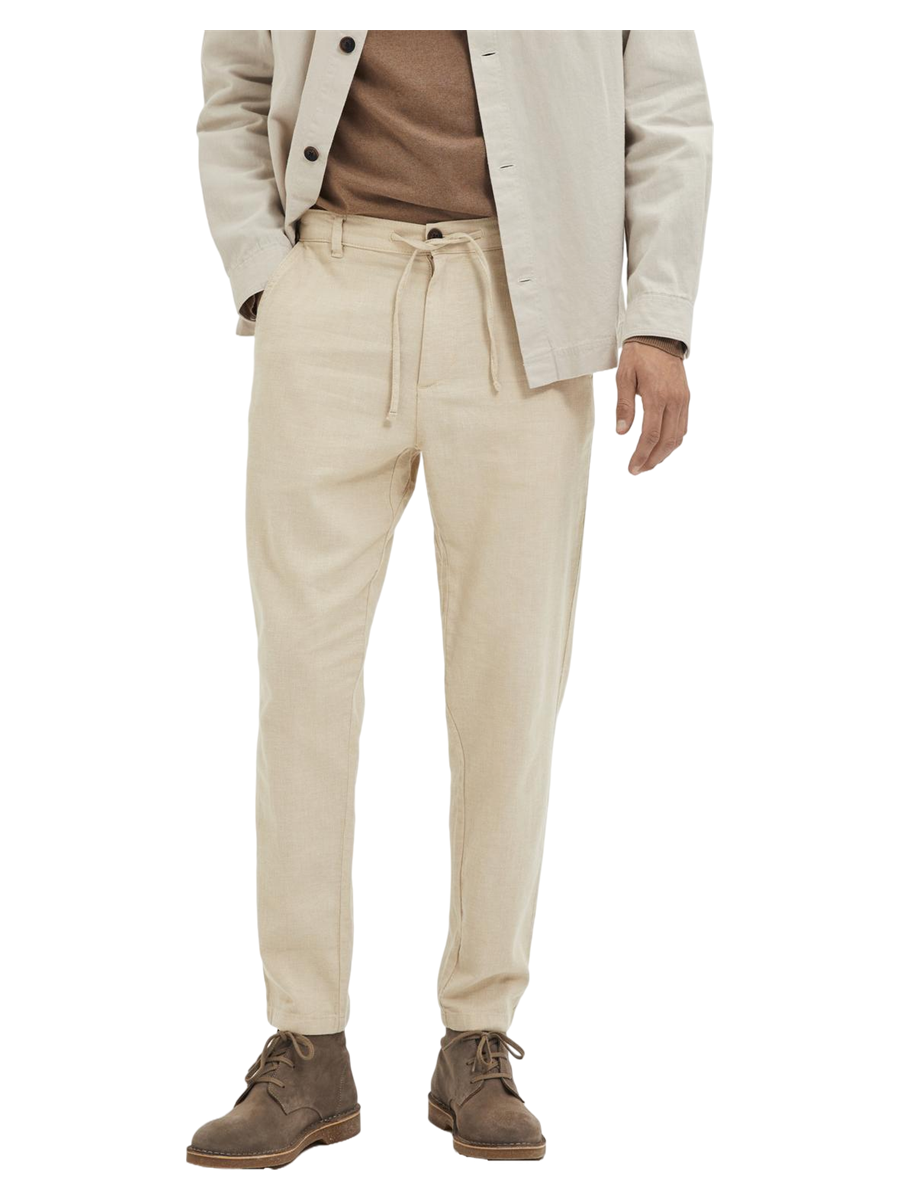 Selected Men Slim fit Hørbukser